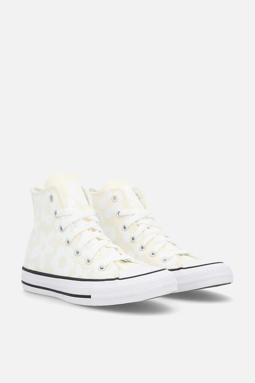Chuck taylor all star bubble flowers - egret/white/silver