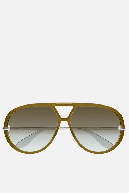 Classic aviator Sunglasses - Brown