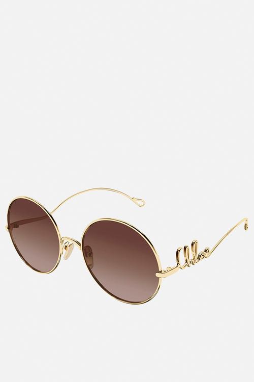 CH0372S-001 56 Sunglass - Gold