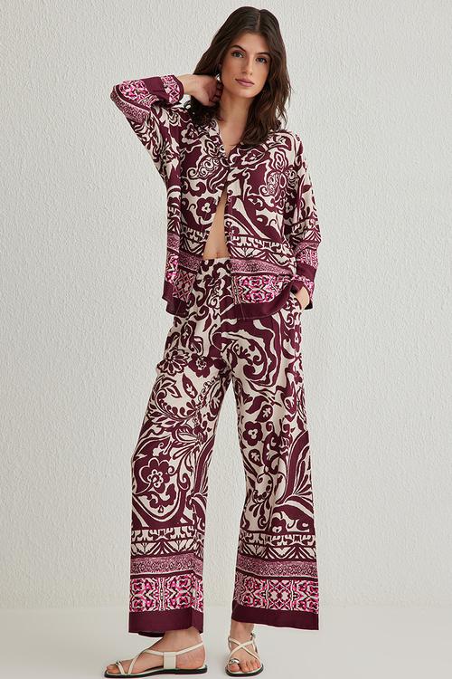 Woven Bottom - Top Set - multi
