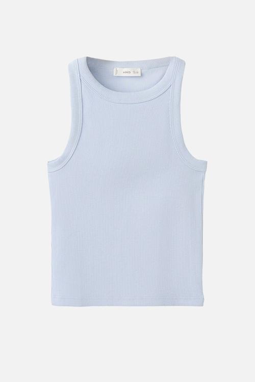 T-Shirt RIB - Light/Pastel Blue