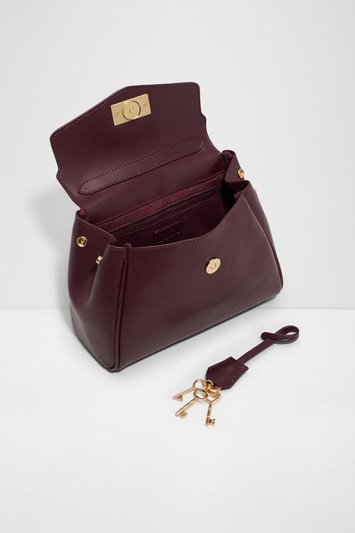 Heartkeepermid Top Handle - Bordo
