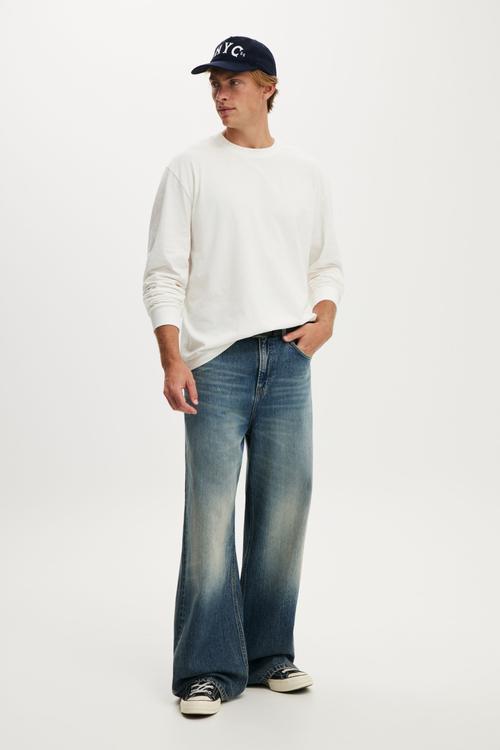 Everyday long sleeve T-shirt - vintage white