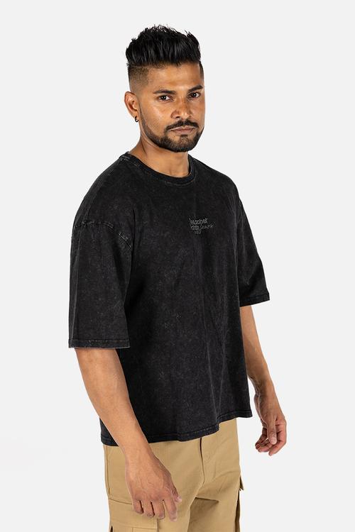 T-shirts - Augustin  -BLACK