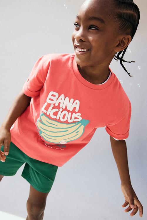 T-Shirt Abanana - Bright Red