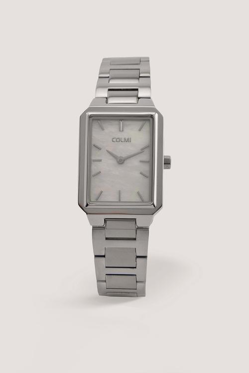 NYRA Stainless Steel Mother of Pearl Watch CL-7NYRS-D - Silver