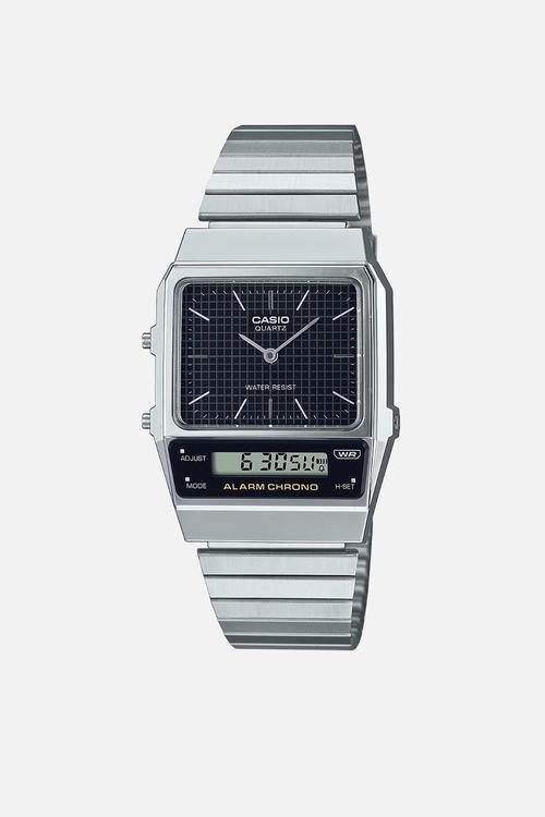 Retro Digi Chrome Plat Resin - Silver
