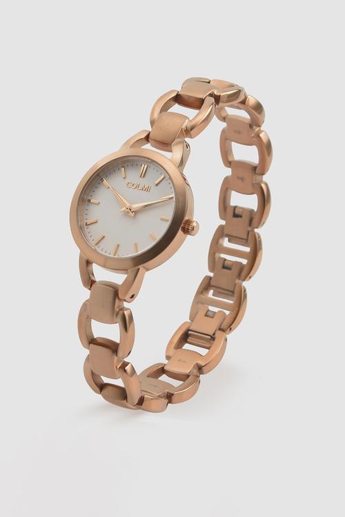 VIRE  stainless steel Link Bracelet Watch CL-7VIRR-9D - Rose Gold