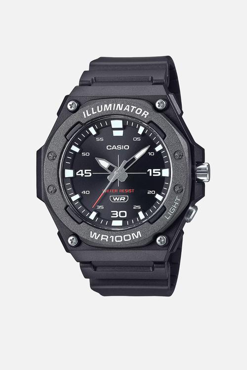 Analogue Resin Black Dial - Black