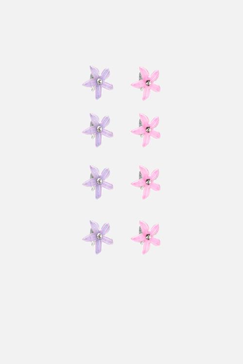 Disney THE LITTLE MERMAID Mini Flower Hair Clips - 01 Jewel Of The Sea