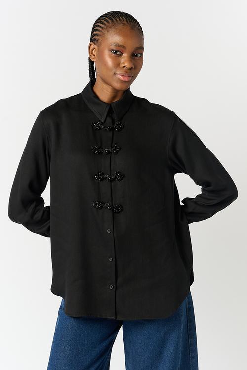 Tencel Shirt - Black