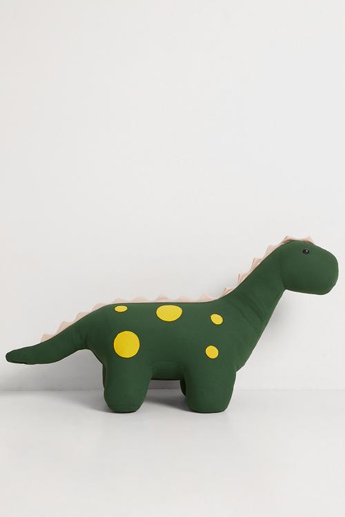 Dino shaped ottoman - dark green