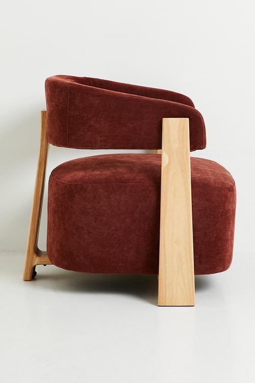 Elen Occasional Chair - Rust