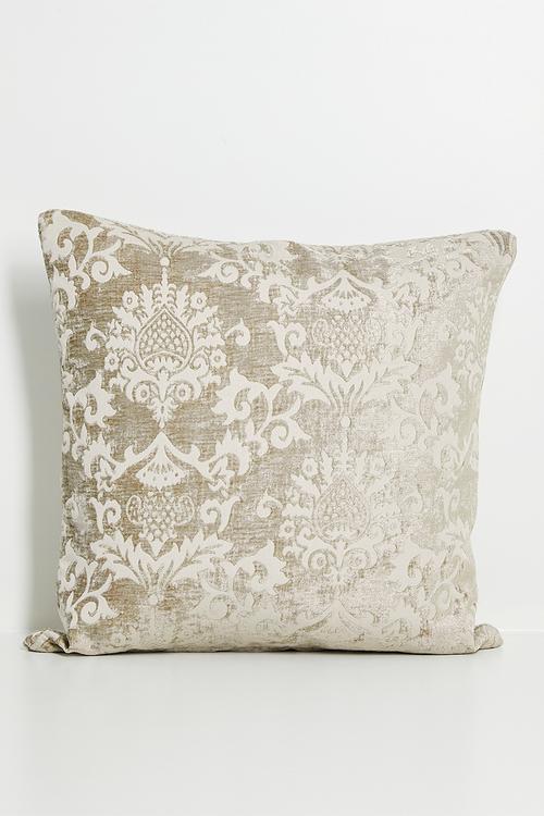 Antique Cushion Cover - light brown melange