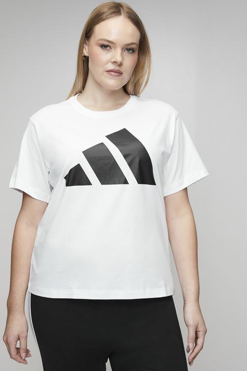 Plus w bl sj t 2 s26 tee - white/black