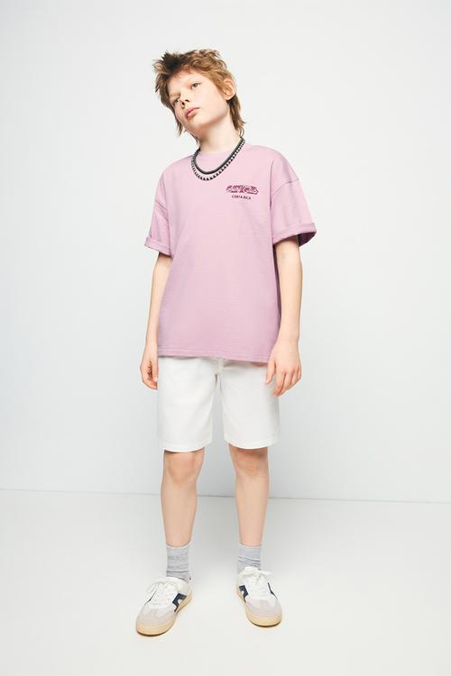 T-Shirt Tamari - Light/Pastel Purple