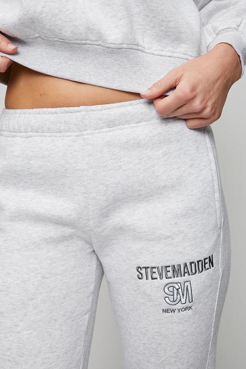 Ladies sharon slim jogger - grey melange