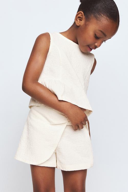 Shorts TEXTUSET - Natural