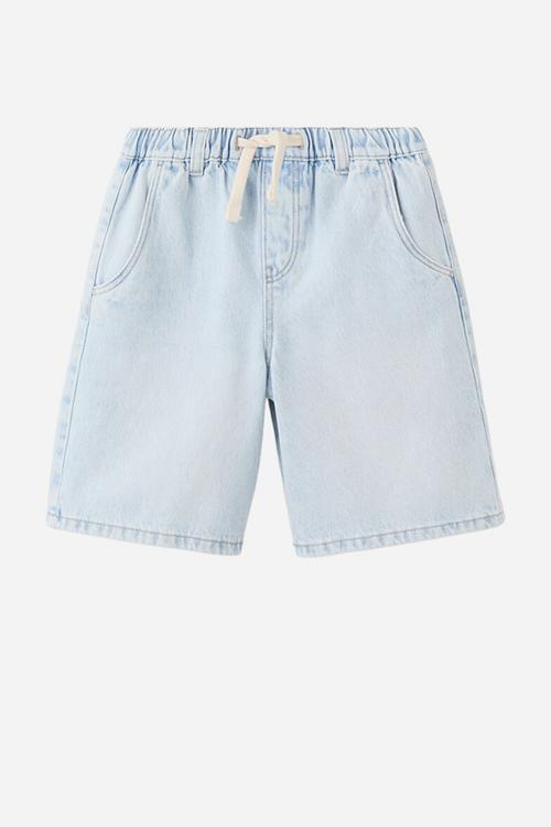 Bermudas Loose - Open Blue