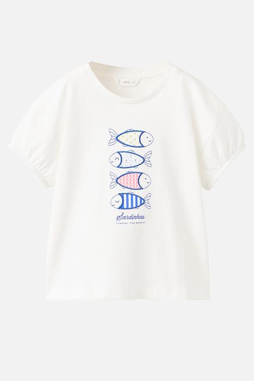 T-shirt sardine - Natural