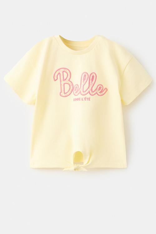 T-Shirt ete - Light/Pastel Yellow