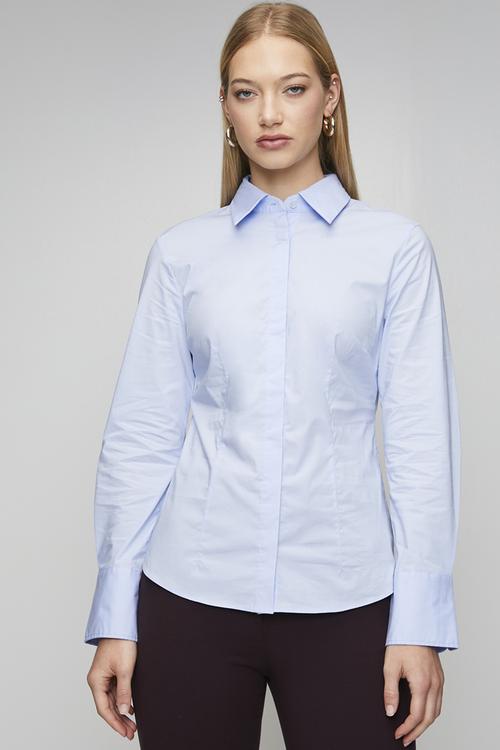 Shirt Sofia  -  Mid-Blue