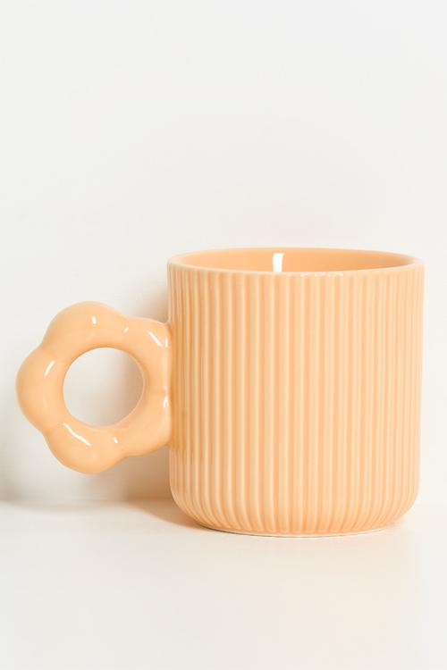 Ceramic mug - yellow