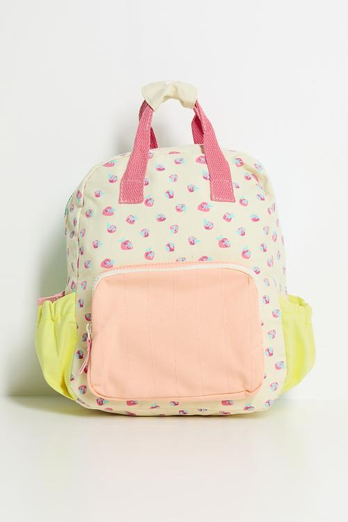 Pastel colorblock backpack - multi