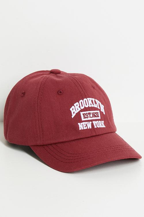 Brooklyn snapback - maroon