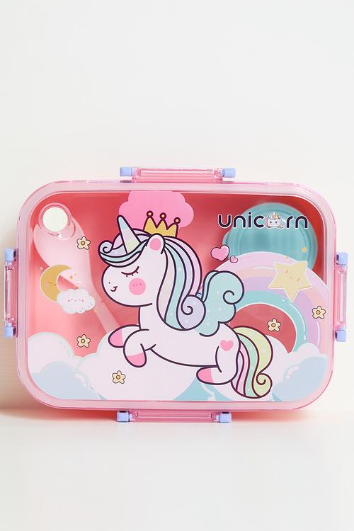 Pony graphic lunchbox - pink/multi