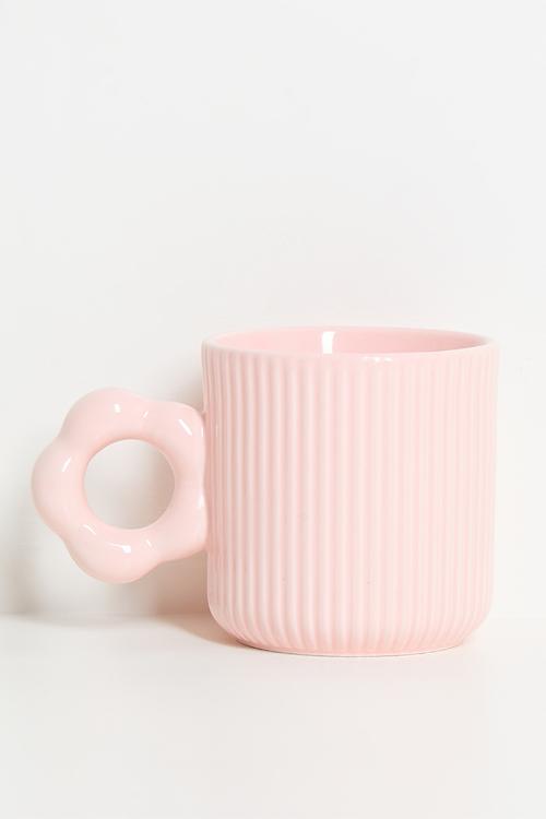 Ceramic mug - pink