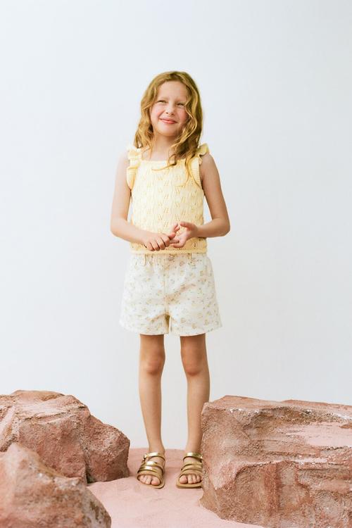 Top Bonnie - Light/Pastel Yellow
