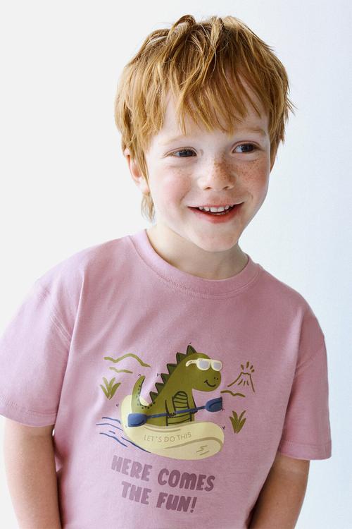 T-Shirt Rafting - Light/Pastel Purple
