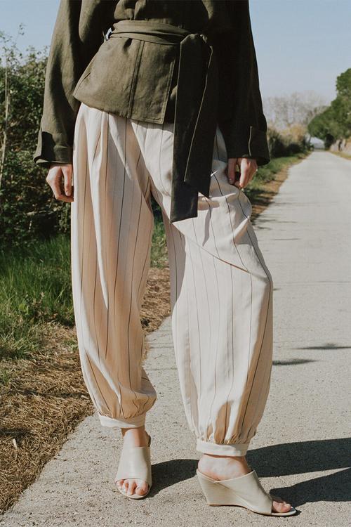 Trousers malta - light beige