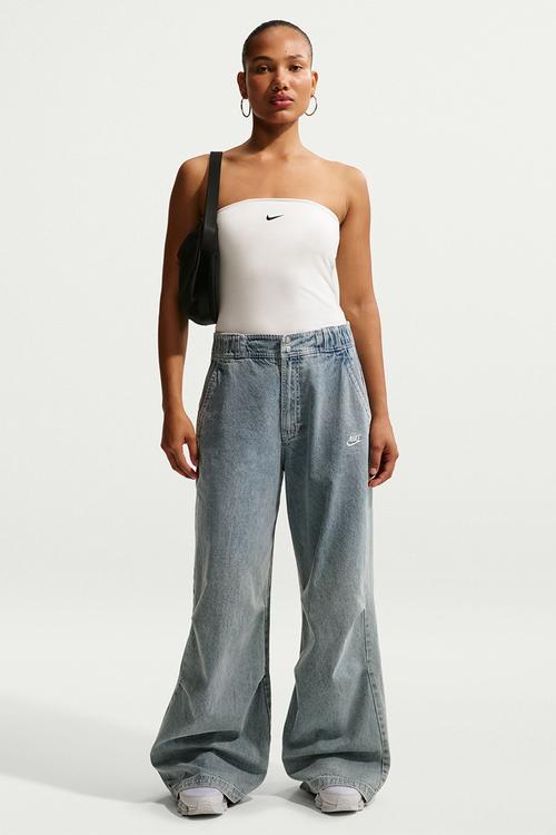 W Nsw Tube Top - Sail/Black