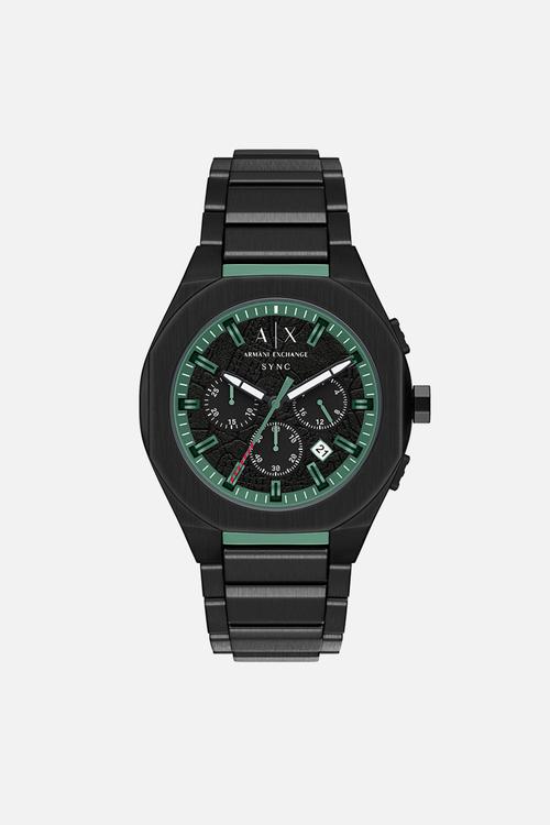 Armani Exchange AX4294 Sync Chronograph Watch - Black
