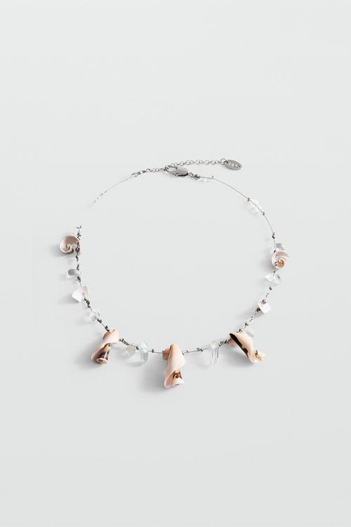 Creta Necklace - Lt Pastel Grey