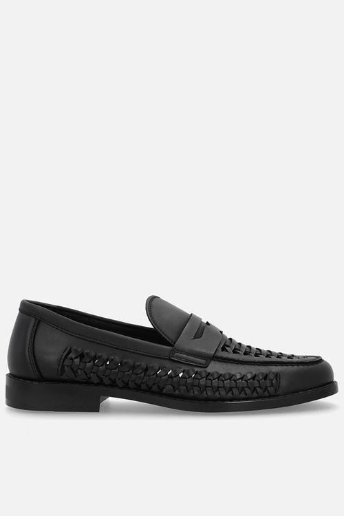 Crouch Woven Loafer - Black