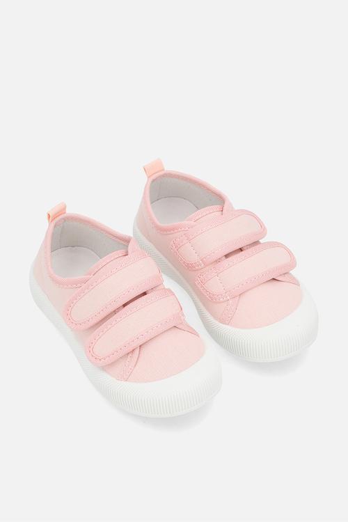 Double strap sneakers - light pink