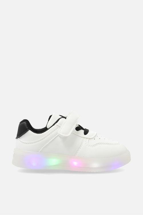 LED sneakers - white/black