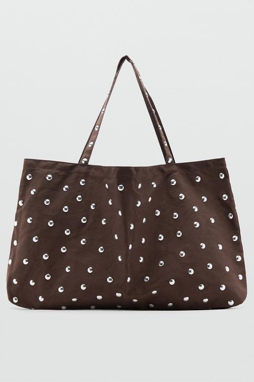 Duran Tote Bag- Dark Brown
