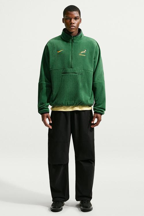 Springbok POLAR 1/2 ZIP Fleece - Green