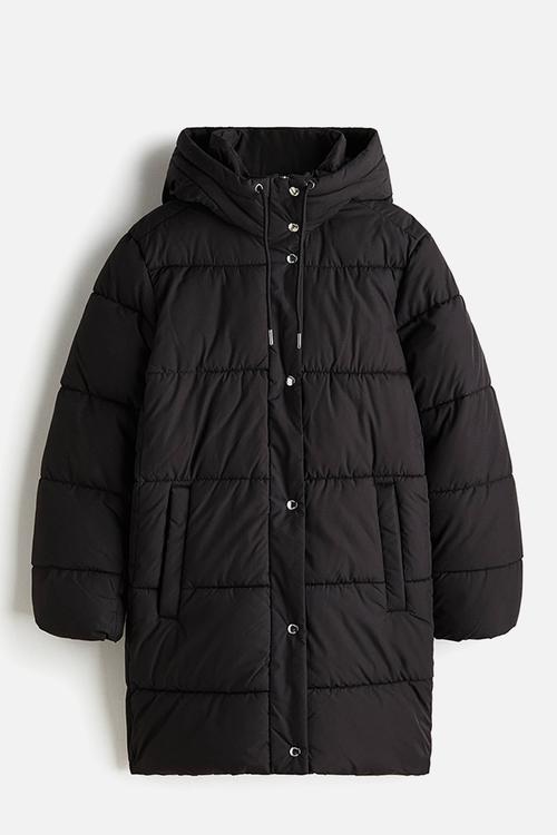 Puffer coat - black