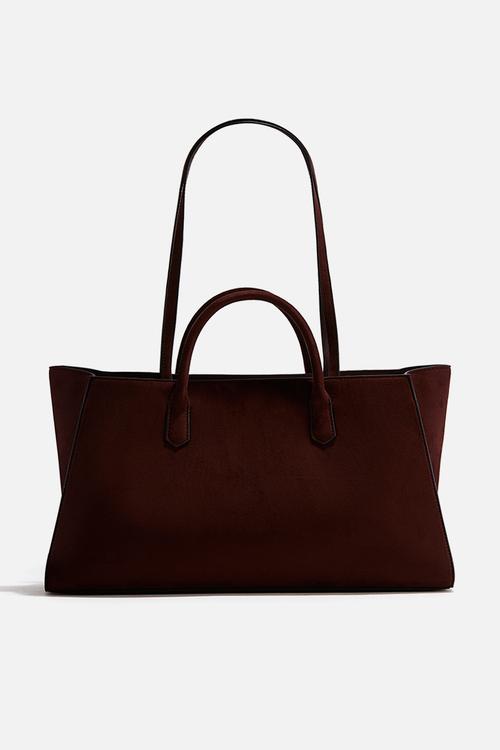 Tote bag - dark red