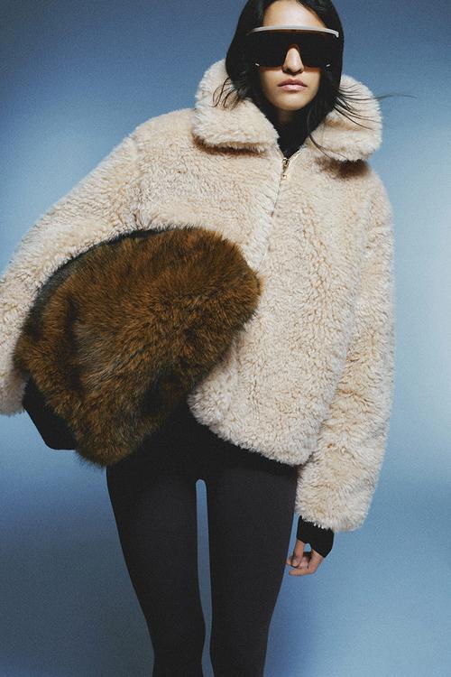 Teddy jacket - beige