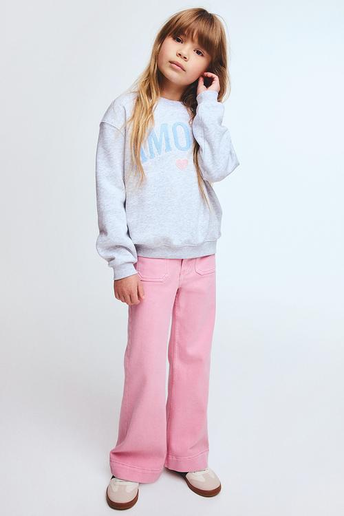 Flared jeans - pink