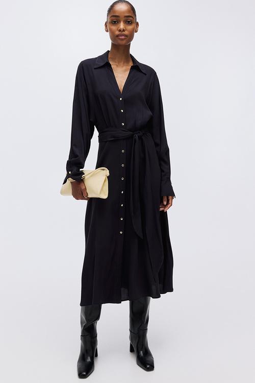 Shirt dress - navy blue