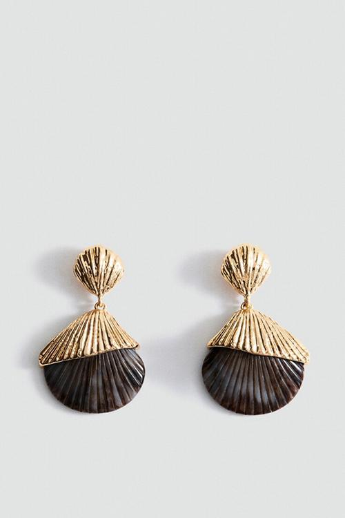 Tesla Earrings - Gold