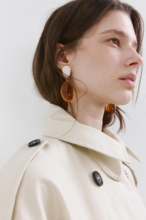 Tomasa Earrings - Silver