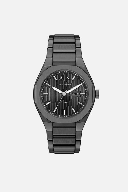 Armani Exchange AX4300 Sync Three-Hand Day-Date Watch - Gunmetal